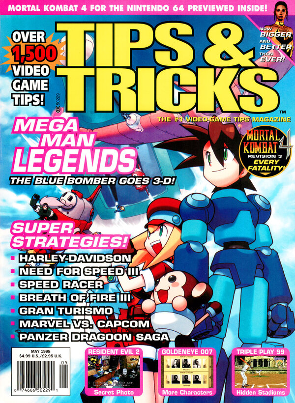 Tips & Tricks Issue 039 (May 1998) cover